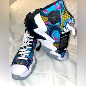 Converse Womens/Mens Run Star Motion CX Hi Marble A00660C Sz 9 W / Sz 7.5 M